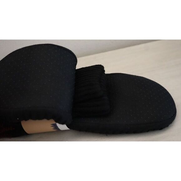 Original Muk Luks 16342-612 Men’s Sz L/XL (11-13) Red/Black Plaid Slipper Socks - Picture 4 of 6